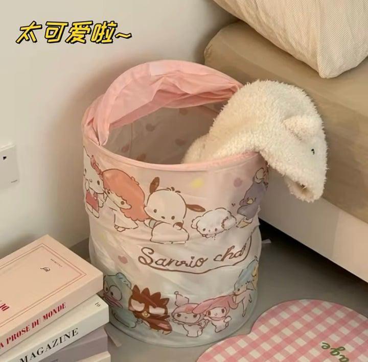 My Melody # 2  Foldable Laundry storage basket/hamper