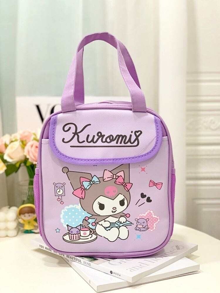 US Seller HELLO KITTY Kuromi Pochacco Pompompurin INSULATED LUNCH BAG Cinnamorol