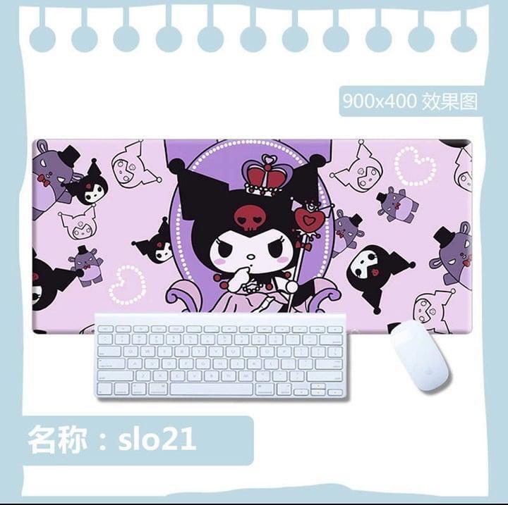 Kuromi non-slip office/home/school desk pad