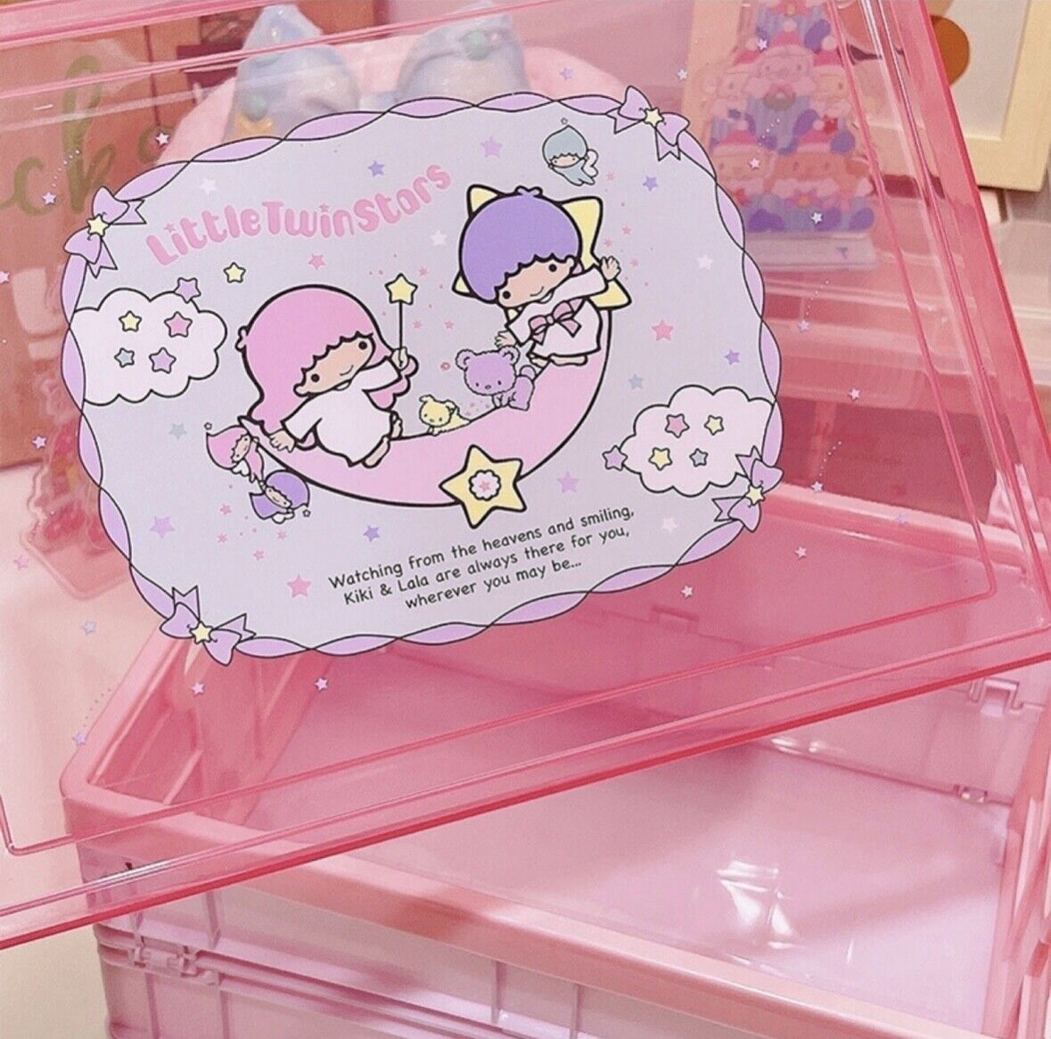 Sanrio Hello Kitty Kuromi Cinnamoroll Characters  Foldable Storage Bin/Box