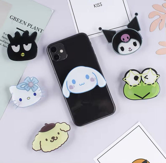 Sanrio Kuromi Kerroppi Frog Sanrio Phone Holder Socket/Phone holder grip