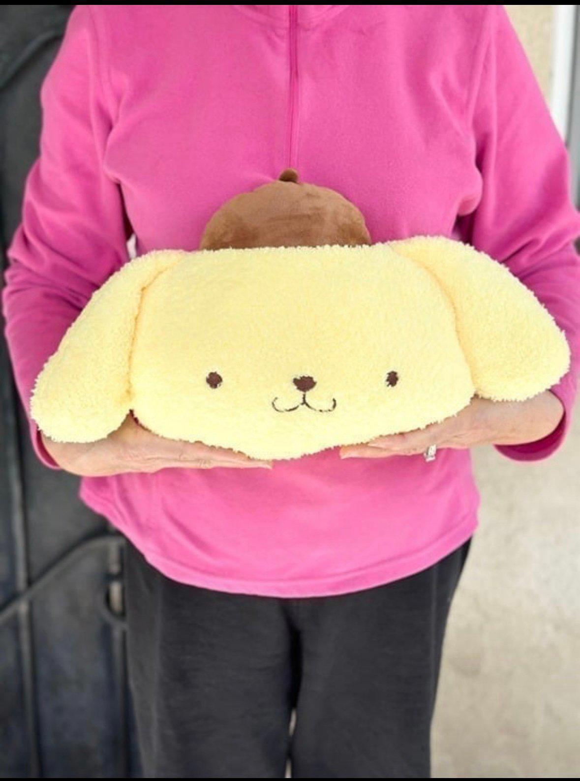 2 pcs of pompompurin car pillow/headrest