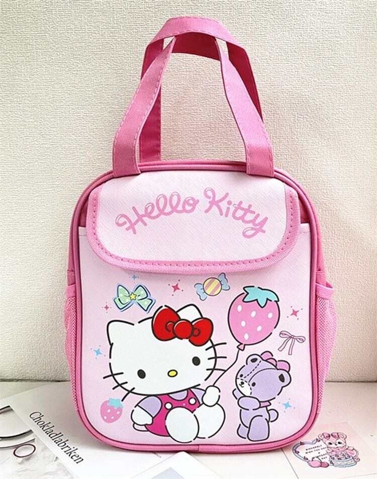 US Seller HELLO KITTY Kuromi Pochacco Pompompurin INSULATED LUNCH BAG Cinnamorol