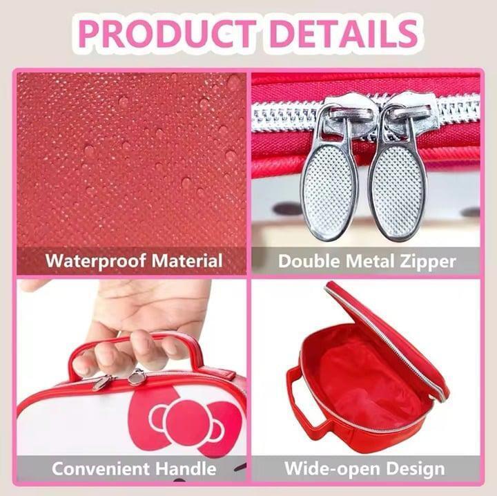 Cinnamoroll Waterproof PU leather makeup/cosmetic bag