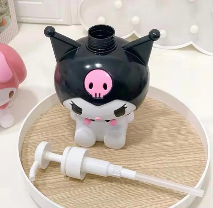 Kuromi Empty Refillable Soap Bottle