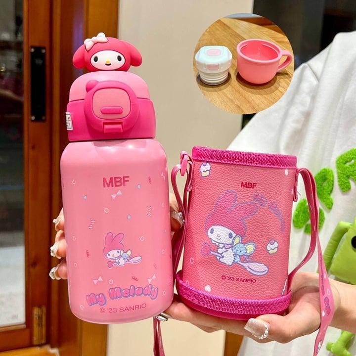 My Melody insulated bottle with strap