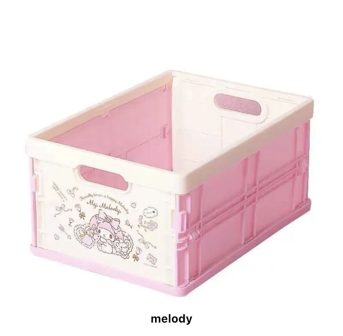 US Seller Sanrio Characters Small Foldable Storage Bin/Box