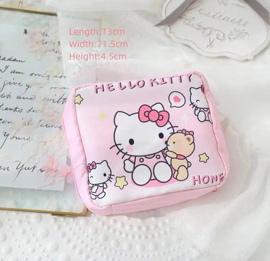 Hello Kitty Version 2 carrying organizer zipper pouch