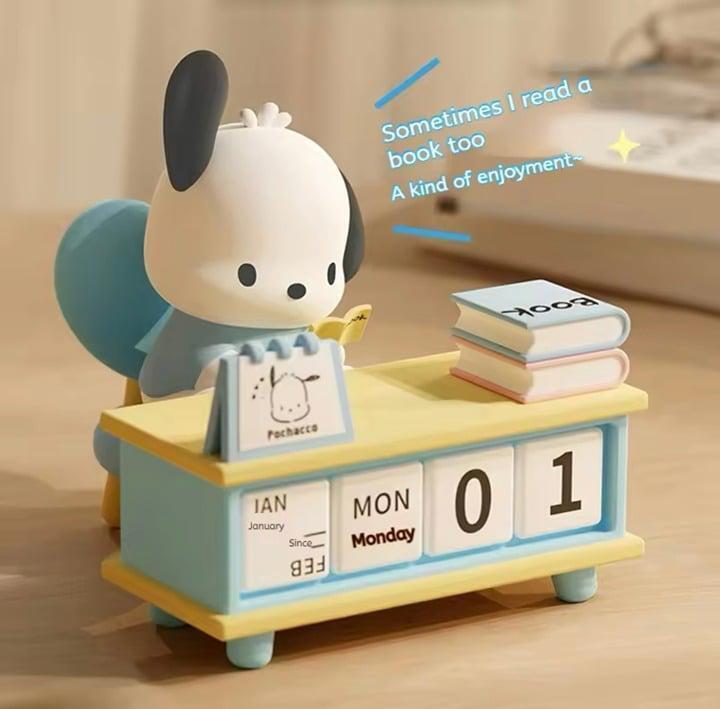 Pochacco Detachable Calender Ornament Desktop Decoration