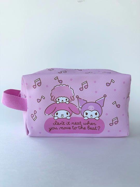 My Melody and Kuromi Cosmetic zipper bag/Pencil storage bag