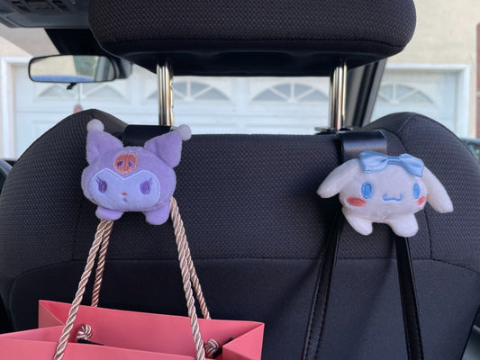 Car KUROMI Cinamoroll My Melody Pompompurin car seat hanger car accessories