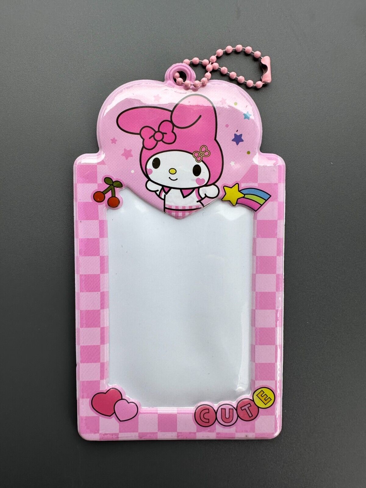 [US SELLER] OFFICIAL Sanrio Japan Character KPop Photocard Holder Keychain