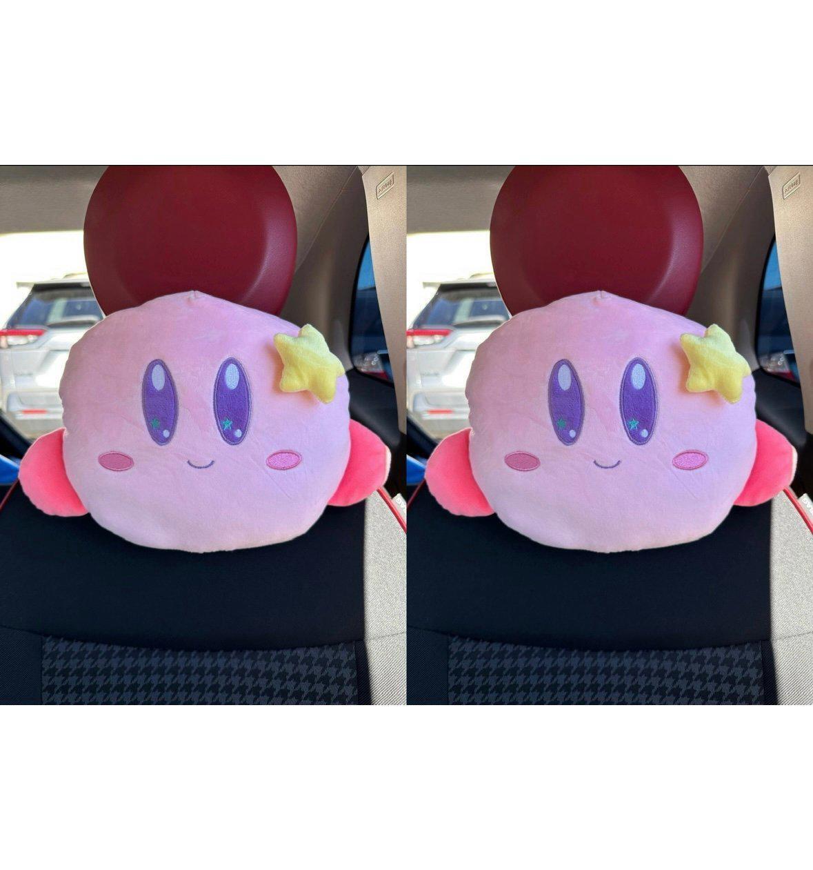 2 pcs of Kirby Car Pillow/headrest