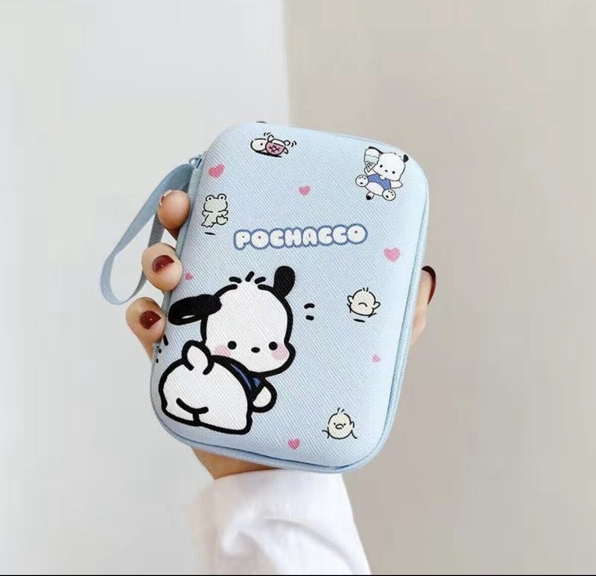 Sanrio Carrying Case Hard Protective Case, Impact Resistant Travel Power Bank