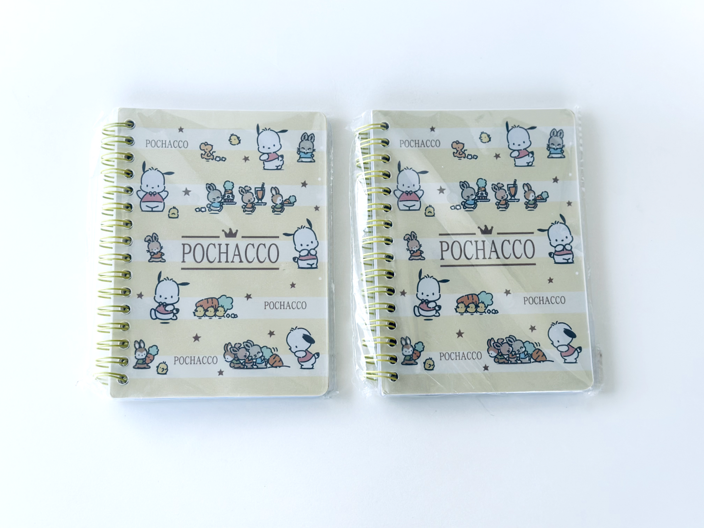 pack of 2 sanrio A6 notebook kuromi cinnamoroll my melody pompompurin little twi