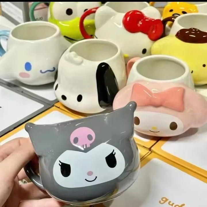 Kuromi ceramic mug