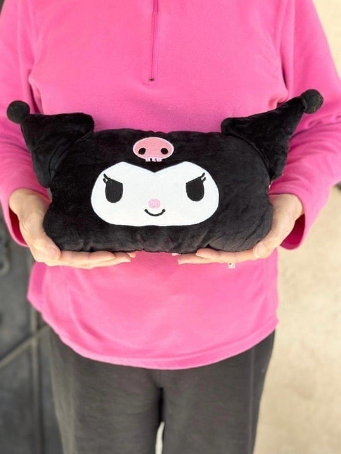 2 pcs of Kuromi Car Pillow/headrest