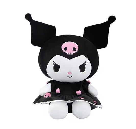 27CM/11 inches  Sanrio Kuromi Plush Toy Stuffed Soft Doll