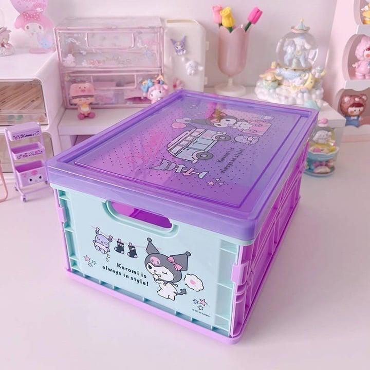 Kuromi foldable organizer/storage box