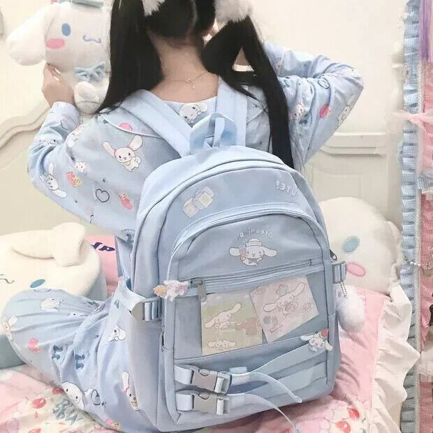 Standard Size Cinnamoroll Backpack Travel School backpack