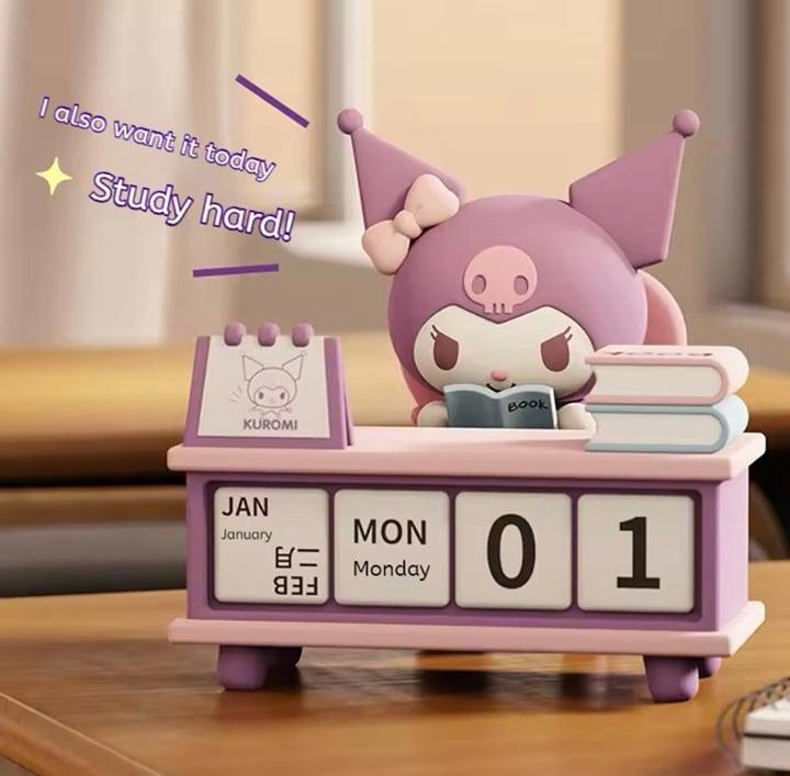 Kuromi Detachable Calender Ornament Desktop Decoration