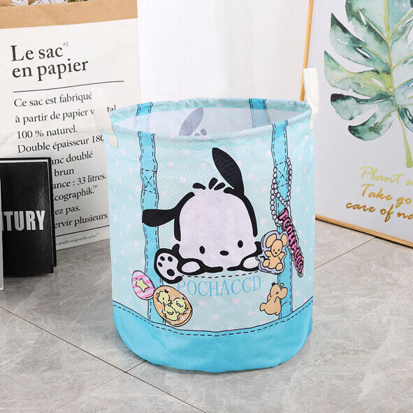 Sanrio Large Foldable Laundry Basket Hamper Dirty Clothes Storage Bin Bag