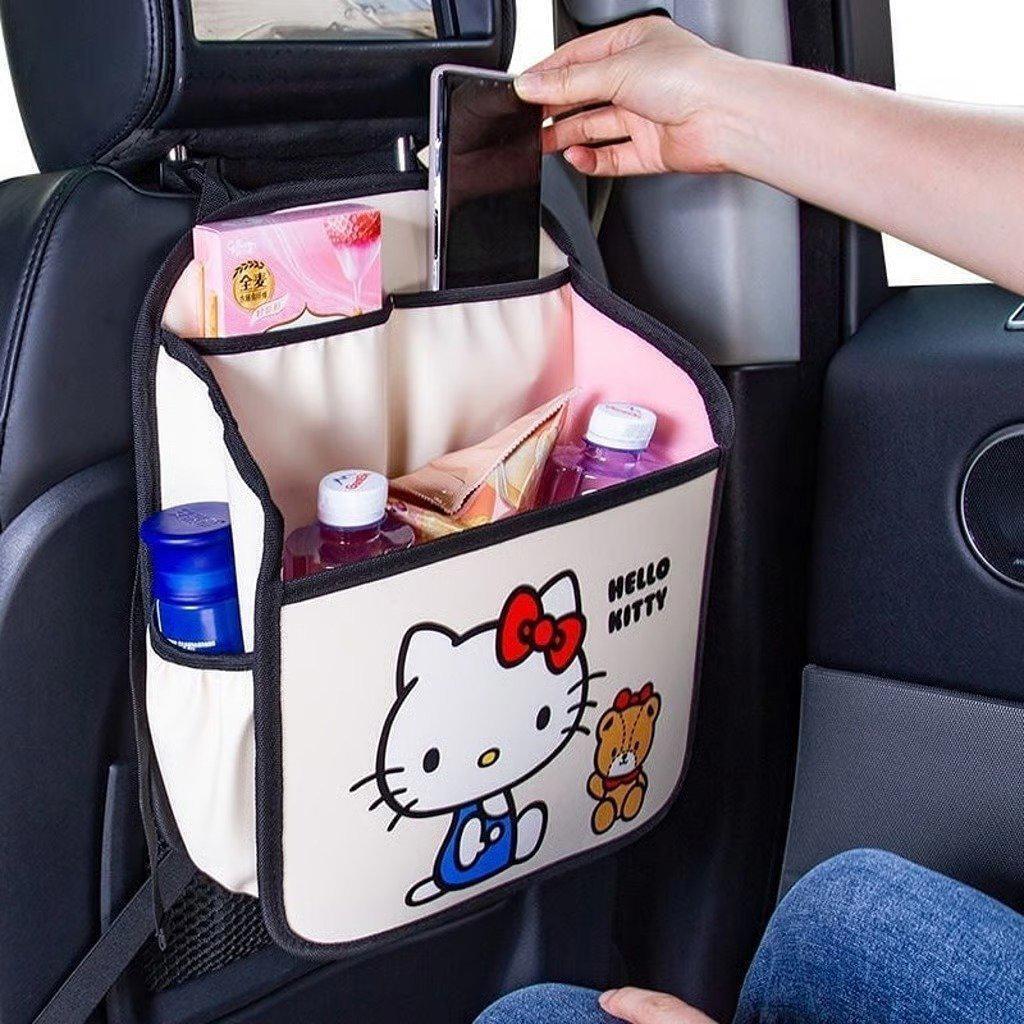 Hello kitty hanging car back seat organizer Storage | car accessories