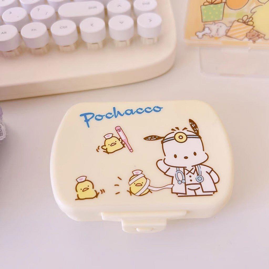 Pochacco 6 Compartments Pill Case