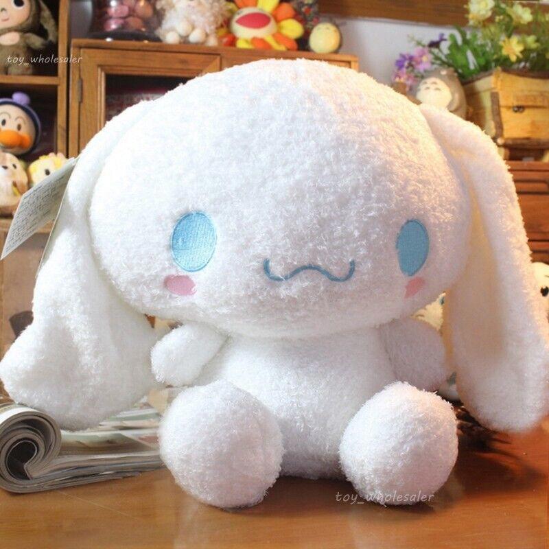 US Seller 30CM/12 inches  Sanrio fluffy Cinnamoroll Plush big Toy Stuffed Soft