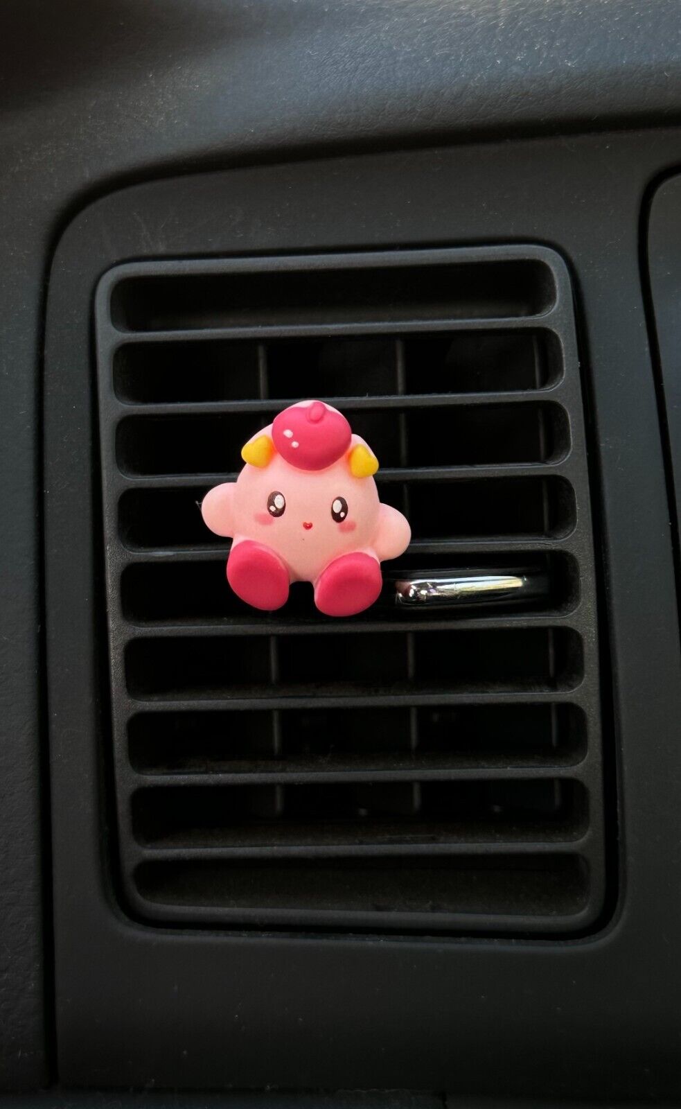 Kirby Characters Plush Cushion Car AC Vent Clips Decoratio