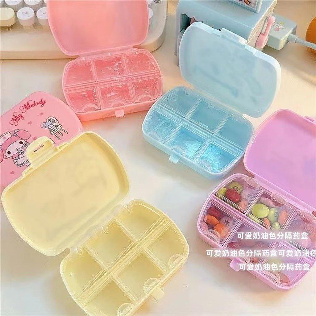 Pochacco 6 Compartments Pill Case