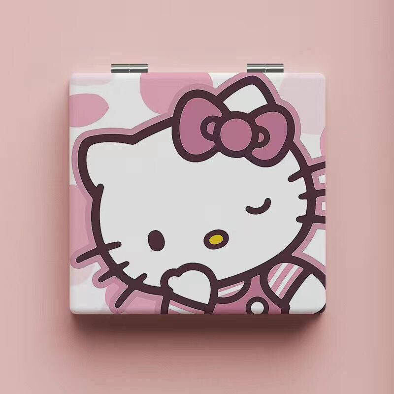 Portable Dual Side Hello Kitty Compact Mirror Sanrio Compact Mirror