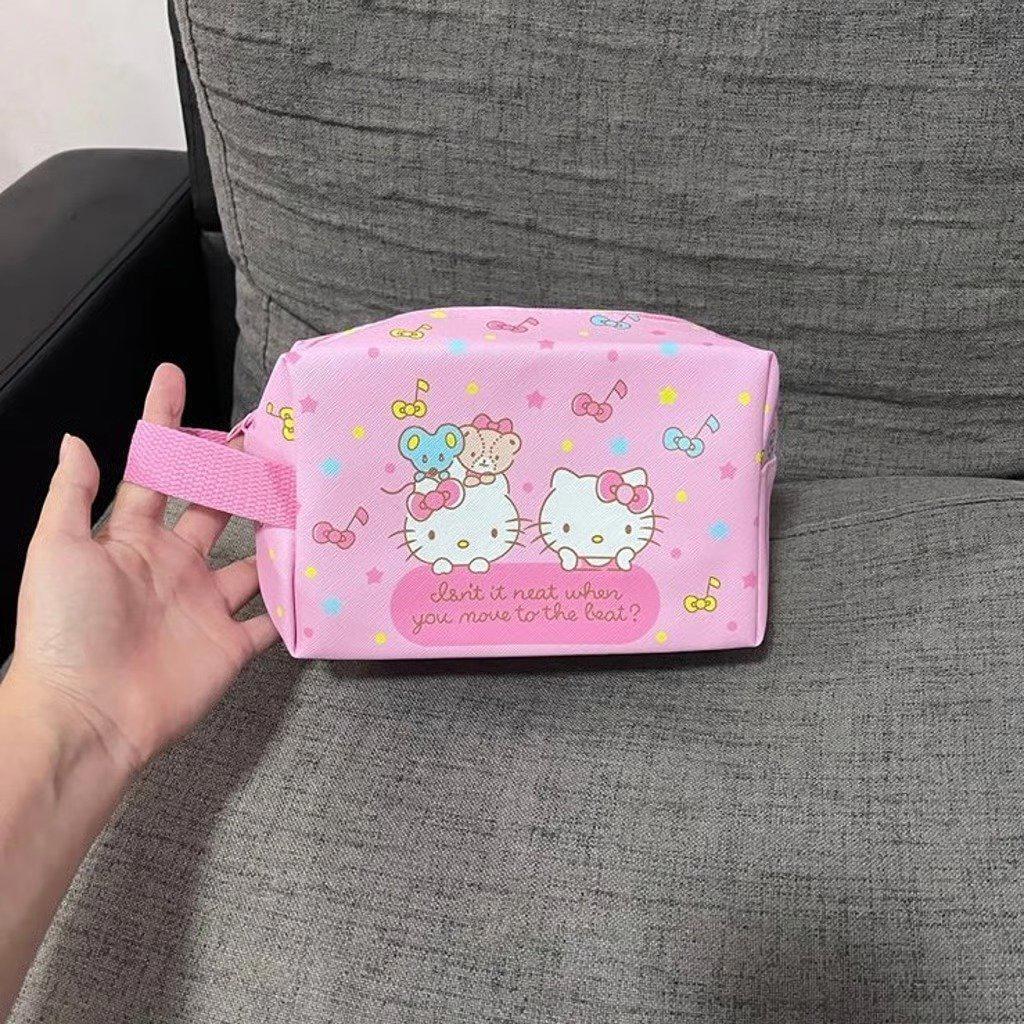 Hello Kitty Cosmetic zipper bag/make up storage bag