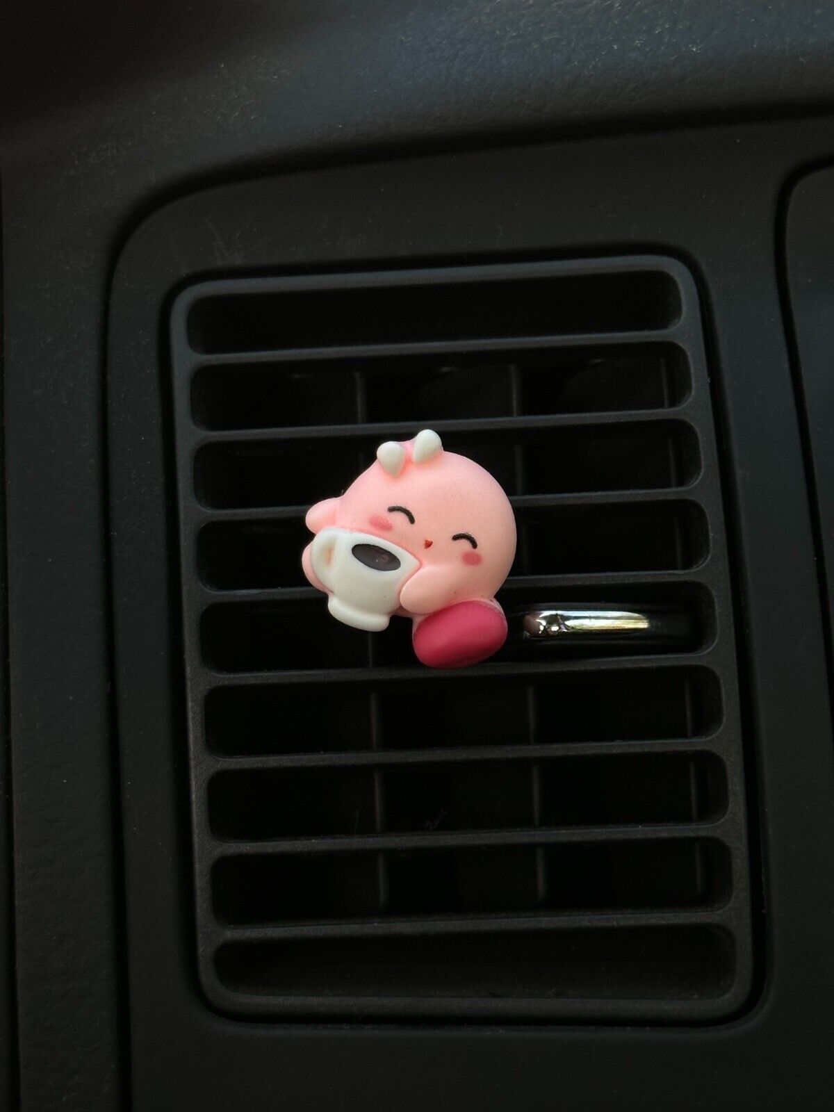 Kirby Characters Plush Cushion Car AC Vent Clips Decoratio