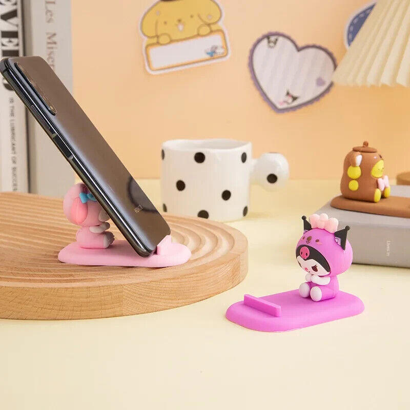 Sanrio Kuromi mobil phone tablet stand desktop ornaments accesary gift idea