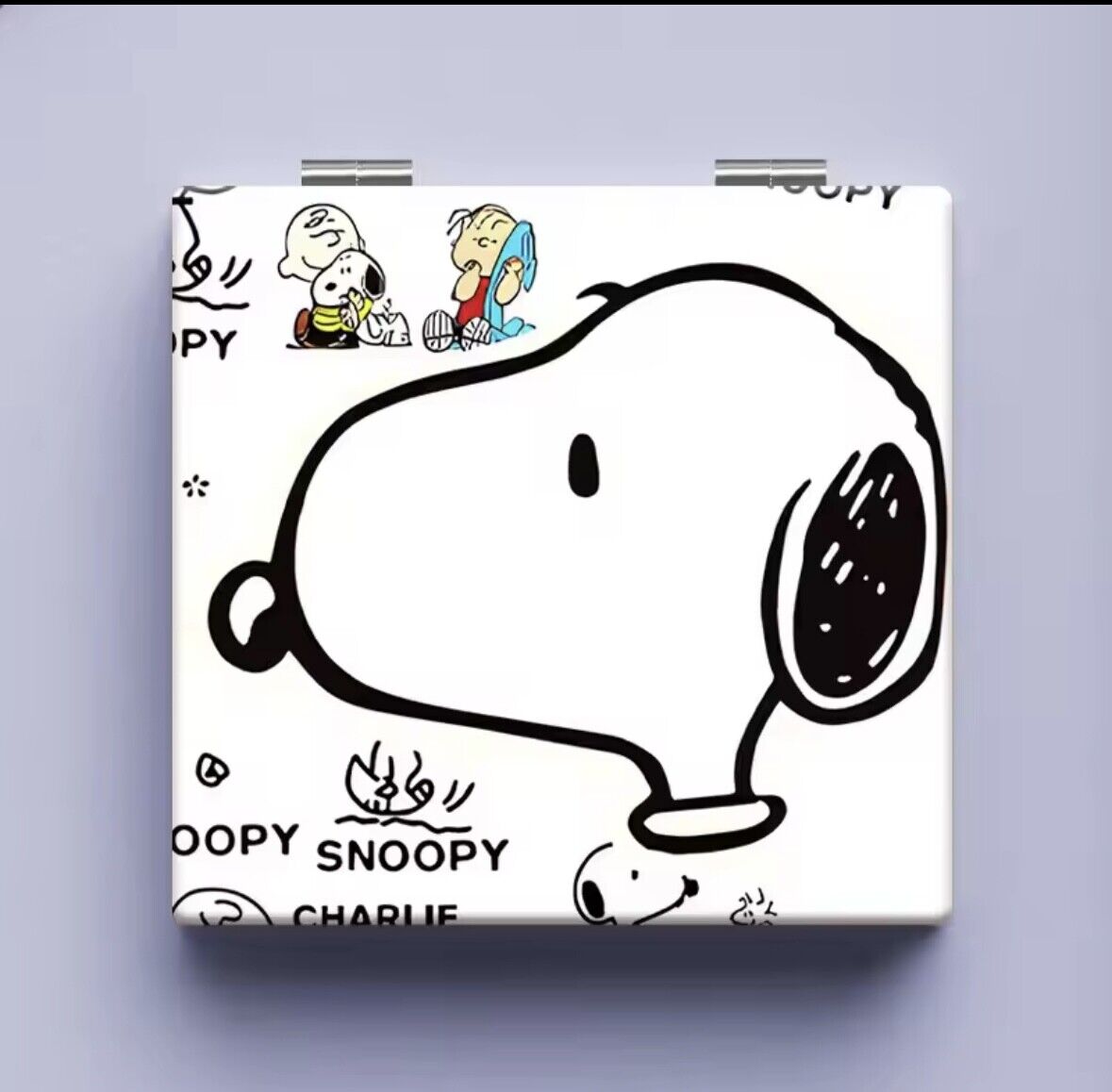 Portable Dual Side Snoopy Character Mini Mirror