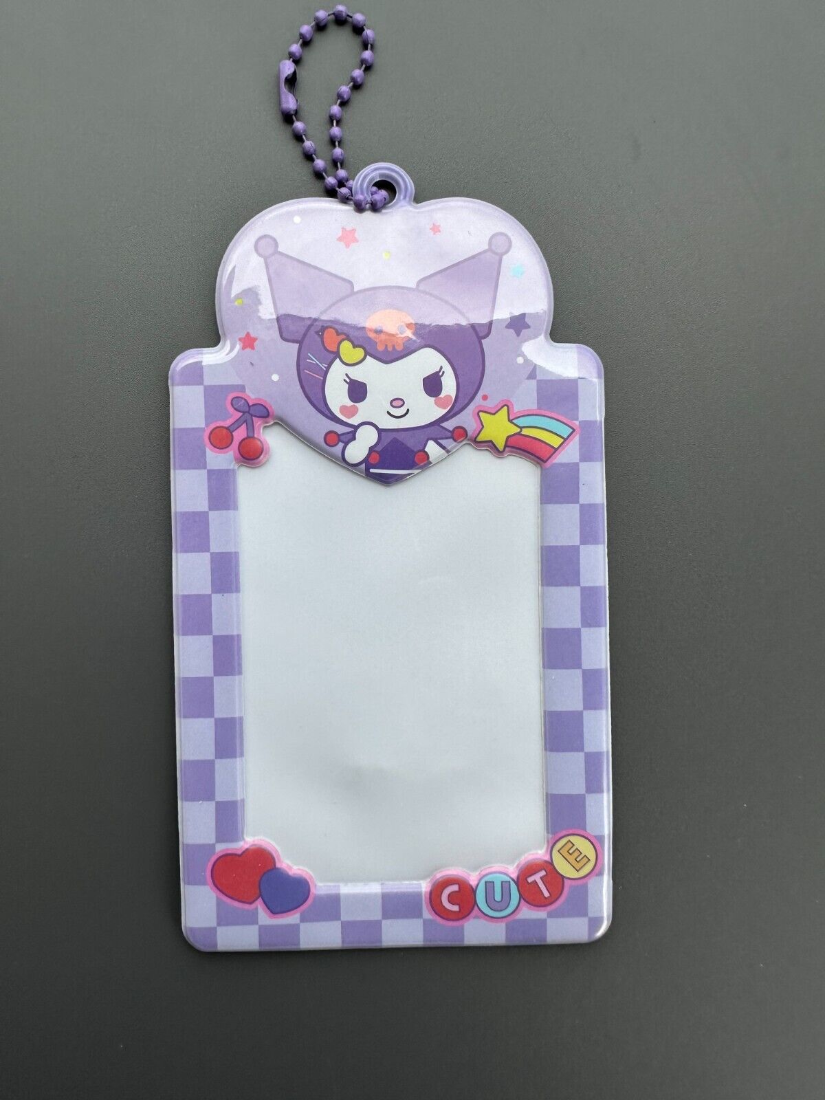 [US SELLER] OFFICIAL Sanrio Japan Character KPop Photocard Holder Keychain