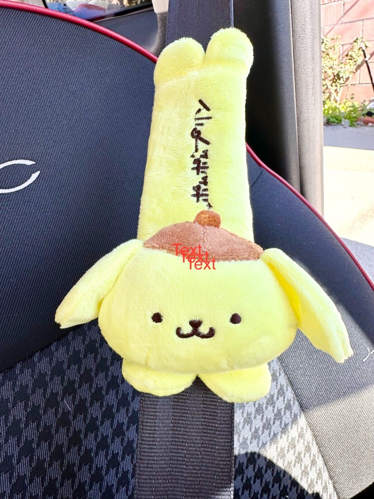 2 PCs US SellerPompompurin Headrest and Seatbelt Cover |Car Accessories|