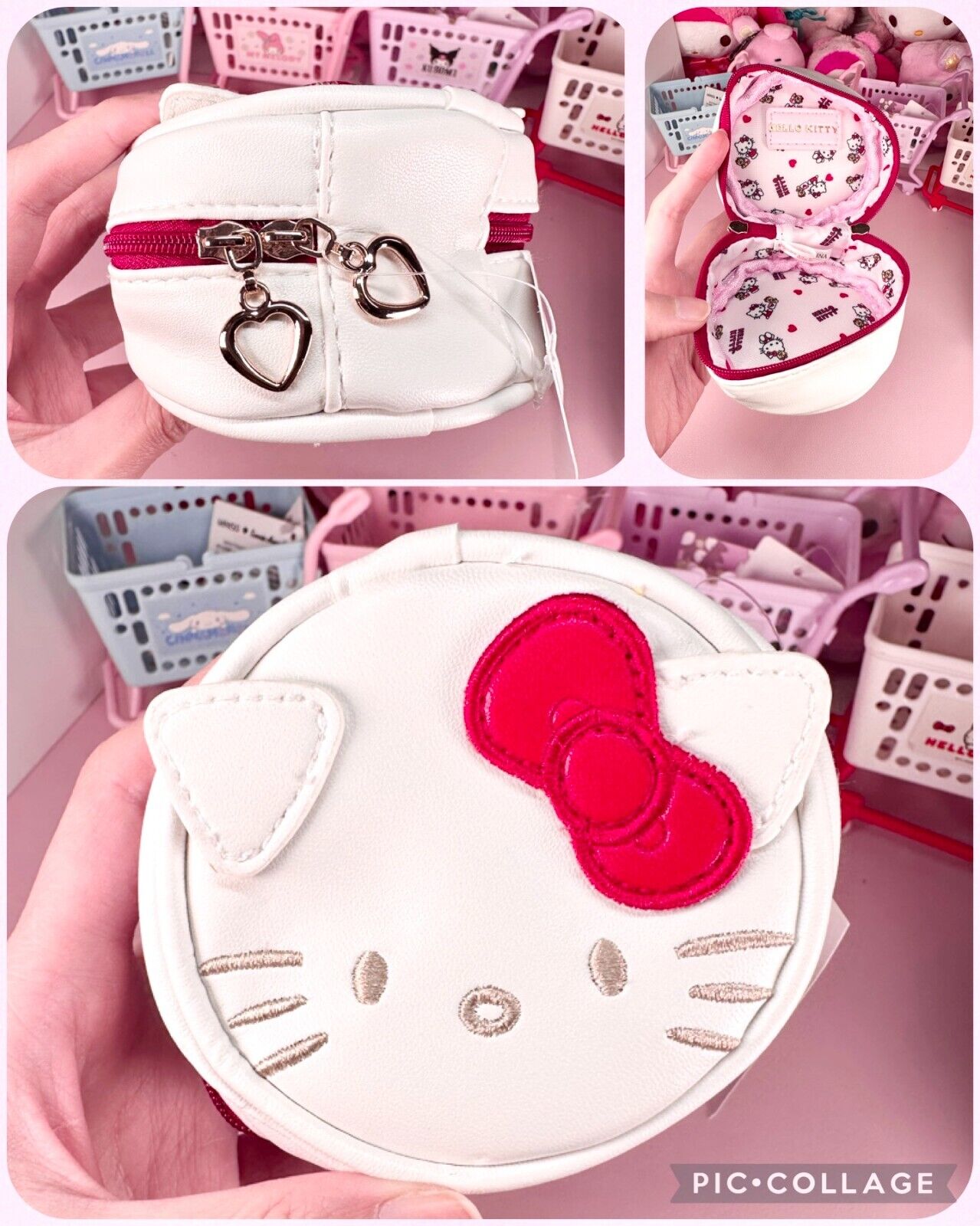 Kawaii Coin Purse Headphone Bag | Cartoon Character Bags | Coin Bags|HelloKitty 