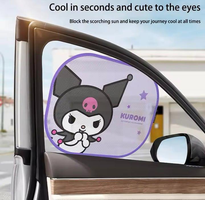 Kuromi Side Windshield Sunshade