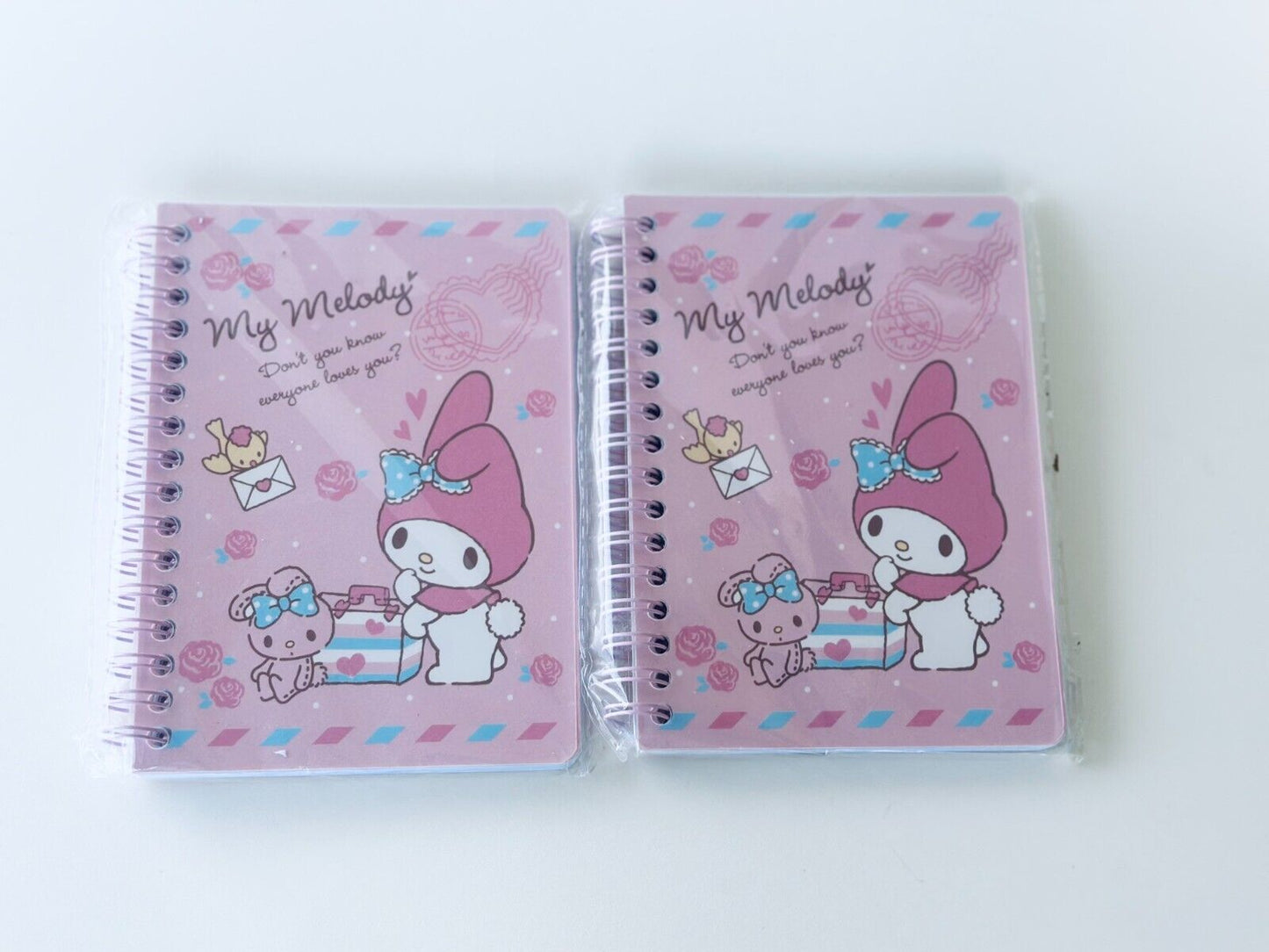 pack of 2 sanrio A6 notebook kuromi cinnamoroll my melody pompompurin little twi