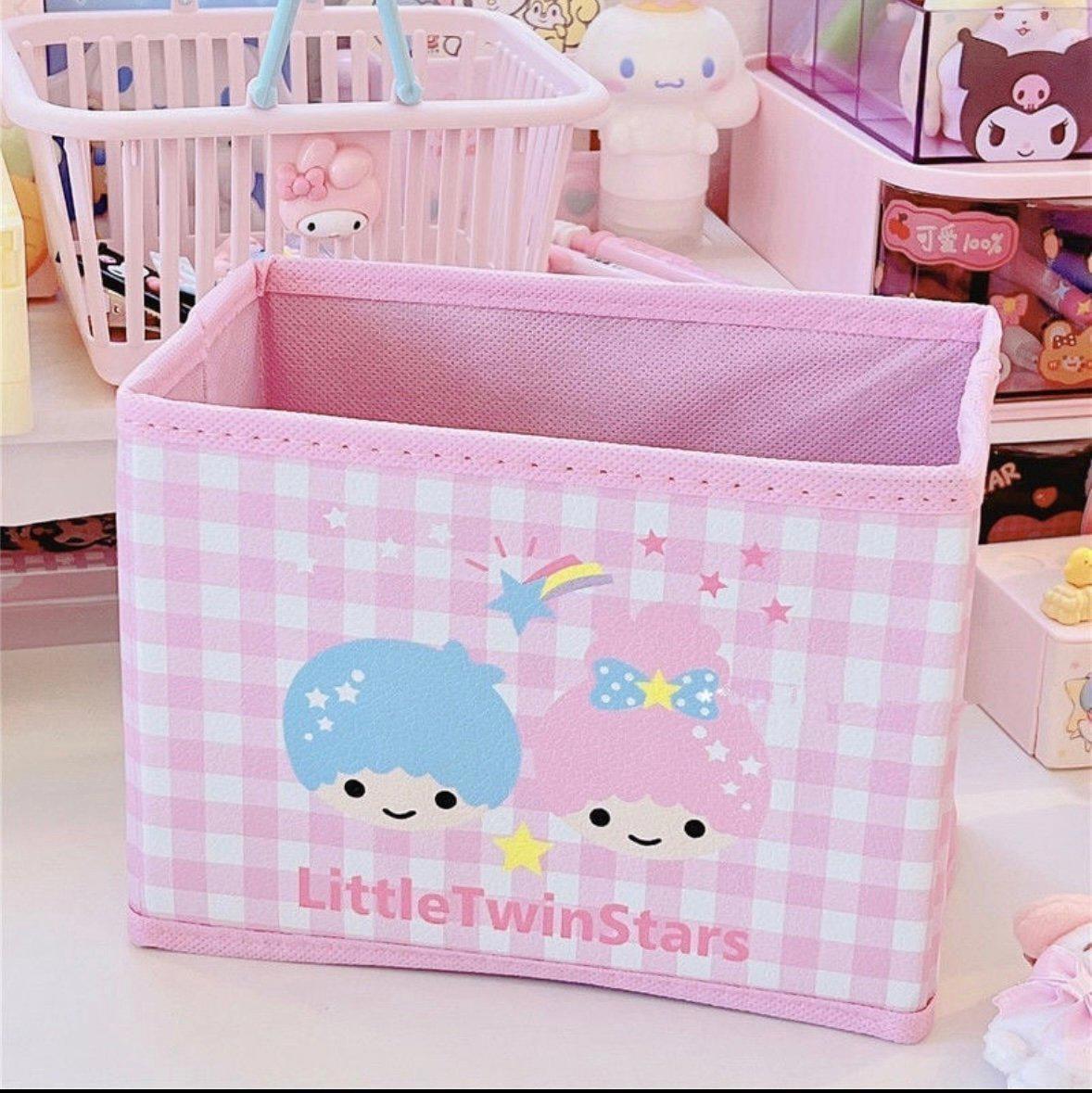 Little Twin Stars Collapsible Storage