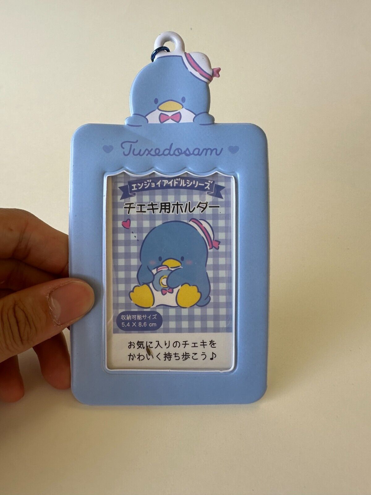 [US SELLER] OFFICIAL Sanrio Japan Character KPop Photocard Holder Snap Hook