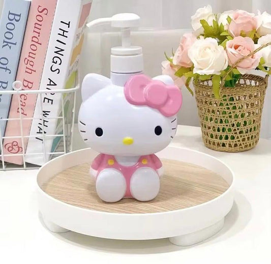 Hello Kitty Empty Refillable Soap Bottle