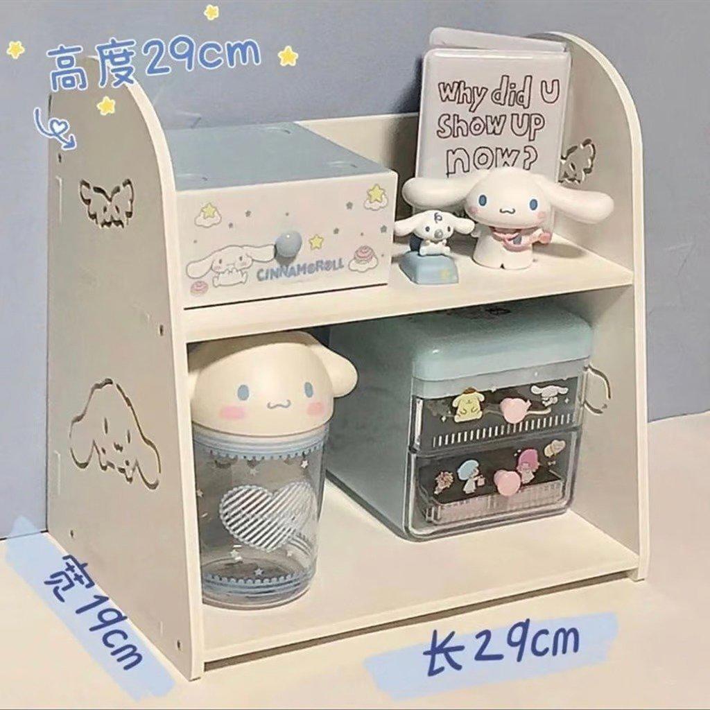 Cinnamoroll desktop storage shelf