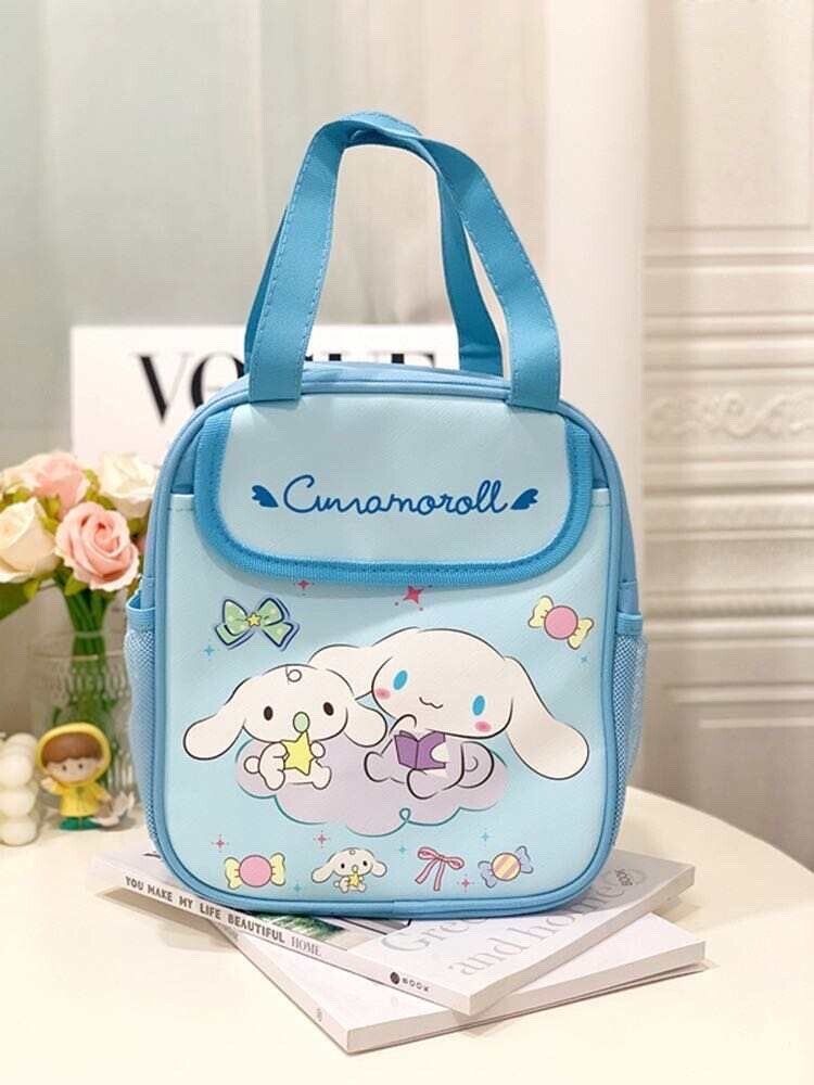 US Seller HELLO KITTY Kuromi Pochacco Pompompurin INSULATED LUNCH BAG Cinnamorol