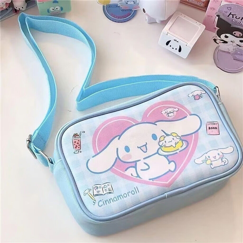 Sanrio HELLO KITTY CHARACTERS crossbody BAG KUROMI My Melody