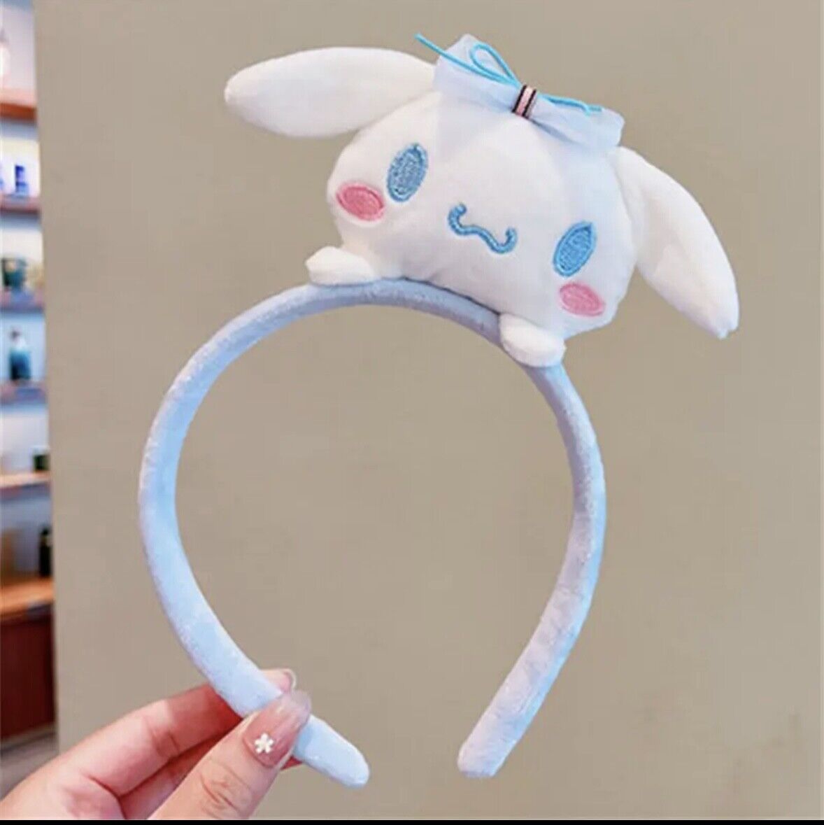 Sanrio Kuromi Cinnamoroll Pom Melody Headband Non Slip Elastic Hair Accessories