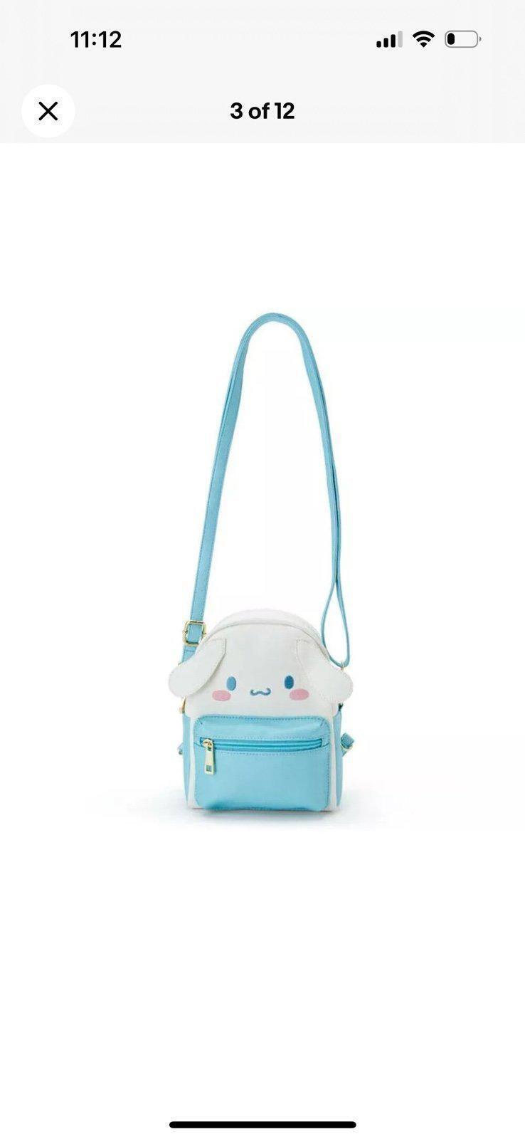 Sanrio Cinnamoroll PU Leather Backpack