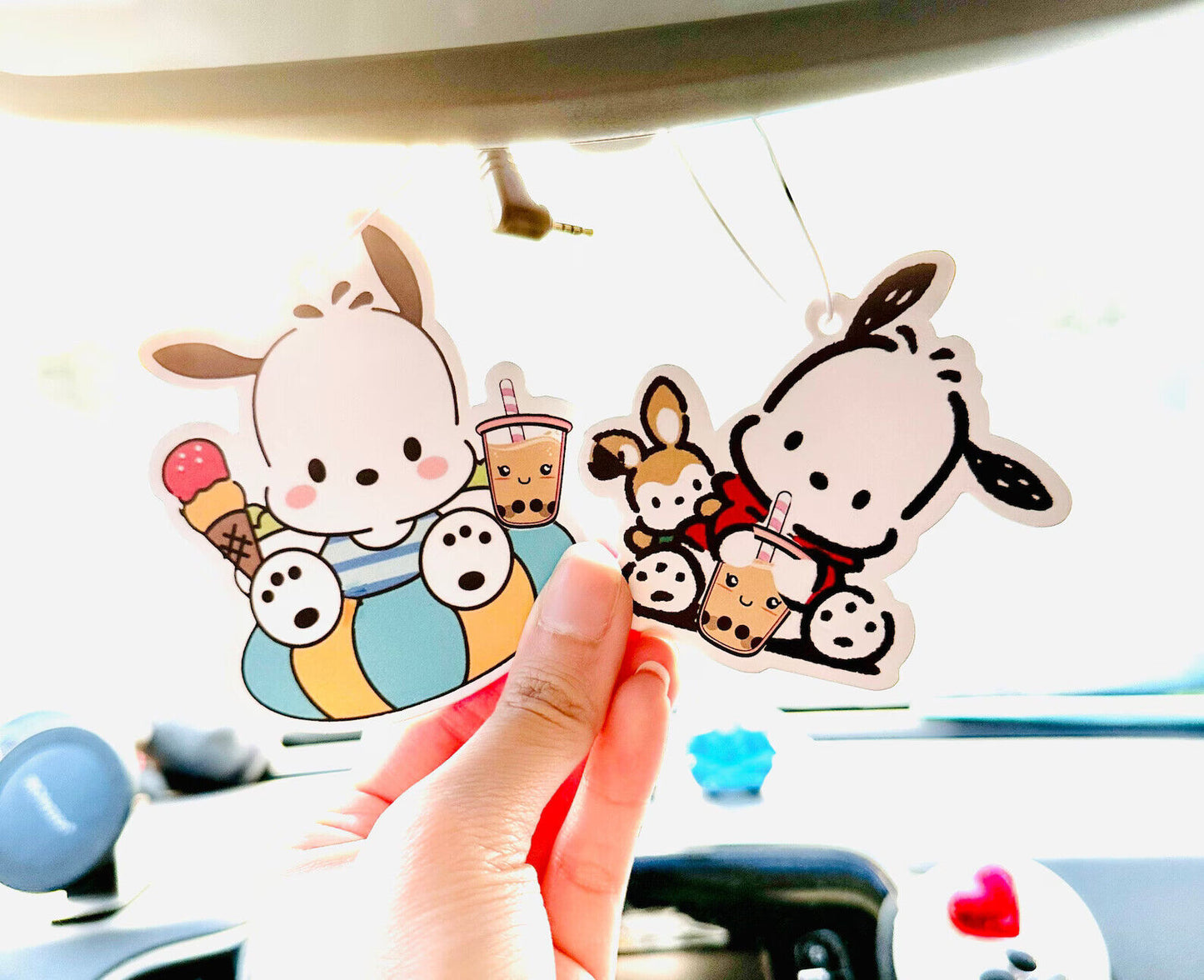 US Seller Pochacco Car Air freshener - Car Accessories Natural Car Freshie